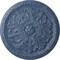 Ekena Millwork Swindon Ceiling Medallion (Fits Canopies up to 2 7/8"), 16 7/8"OD x 1 1/2"P, Americana Crackle CM16SWAMC - alternate 1